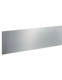 Plinthe de bas de porte, inox brossé, 150x370 mm, avec adhésif -^Thirard Hot