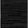 Pochette de 455 lettres et chiffres - en PVC - couleur noir - autocollant - hauteur 0,8 cm - 122001-Apli Agipa New
