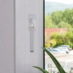 Poignée à clé argent 670 g vendue par 3 pièces^Abus Outlet