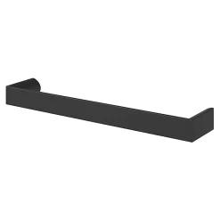 Poignée de meuble Droit Dotz mat noir l.135mm x l.12mm x H. 26mm entraxe 128mm-GoodHome