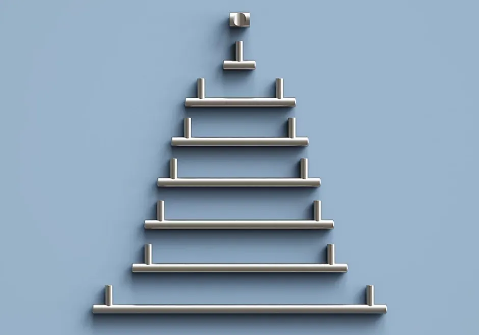 Poignée de meuble en T Dizel acier effet nickel satin gris l.200mm x l.12mm x H. 35mm entraxe 160mm-GoodHome Discount