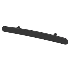 Poignée de meuble en T Meham mat noir l.220mm x l.20mm x H. 35mm entraxe 128mm^GoodHome Outlet