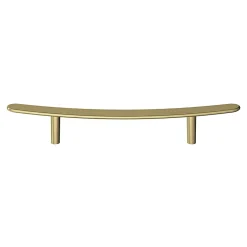 Poignée de meuble en T Meham effet laiton doré l.220mm x l.20mm x H. 35mm entraxe 128mm^GoodHome Online