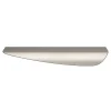 Poignée de meuble Incurvé Mehaban effet nickel satin gris l.170mm x l.44mm x H. 18mm entraxe 128mm^GoodHome Online