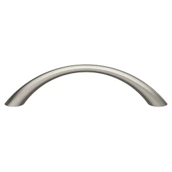 Poignée de meuble nœud Primel effet nickel satin gris l.114mm x l.11mm x H. 27mm entraxe 96mm-GoodHome Outlet