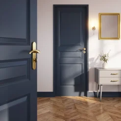 Poignée de meuble nœud Ruis effet laiton doré l.148mm x l.20mm x H. 38mm entraxe 128mm^GoodHome