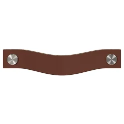 Poignée de meuble nœud Hezo marron foncé l.15.3cm x h.2.4cm x p.2.5cm-GoodHome Online