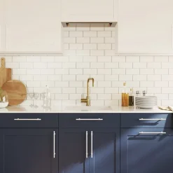 Poignées d armoire 10 pcs argenté 192 mm acier inoxydable-Vidaxl Clearance