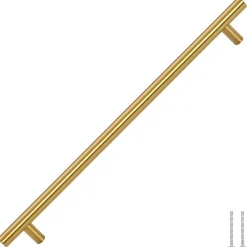 Poignées d armoire 5 pcs doré 320 mm acier inoxydable-Vidaxl Clearance