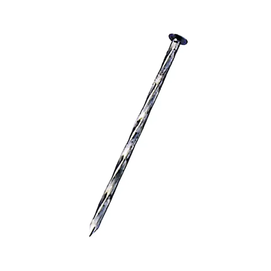 Pointe torsadée acier clair 4,50 x 110 mm - Boîte carton 5 kg - 780508-Dimos Discount