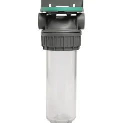 Porte filtres à eau simple 9' 3/4 3P ECOSOFT filtration sous évier connexion 1'-Sinea New