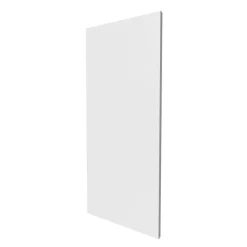 Porte Saillie pour bac d'encastrement BTT5 - 2x13 modules - Blanc - H. hors-tout 1170 mm-Atole Outlet
