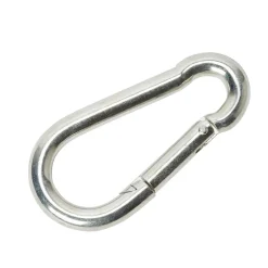 Porte-mousqueton type pompier 8 cm^Diall Best