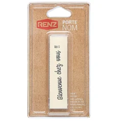 Porte-nom normalisé à encliqueter-Renz Clearance