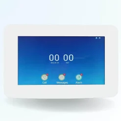 Portier interphone vidéo neo 2 fils - 1 appartement - 2 écrans tactiles connectés 7