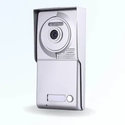 Portier interphone vidéo neo 2 fils pour 2 entrées - 1 appartement - 2 platines - 1 écran blanc^BT SECURITY Best