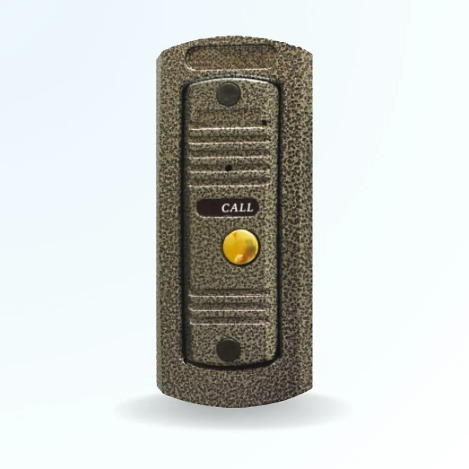 Portier interphone vidéo pino 4 fils - 1 écran noir-BT SECURITY Sale