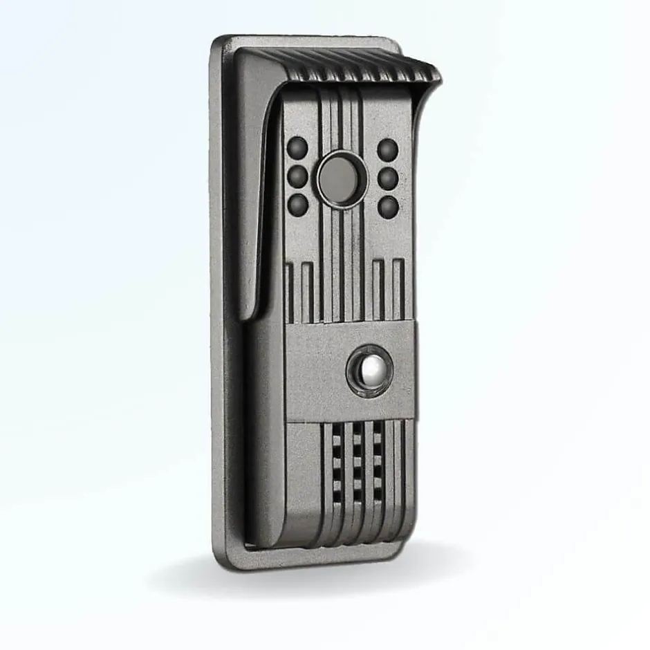 Portier interphone vidéo pili 4 fils - 2 écrans noirs 7" - avec mémoire photos^BT SECURITY Best