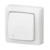 Poussoir avec voyant ASL complet blanc^Legrand Discount