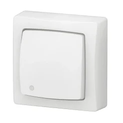 Poussoir avec voyant ASL complet blanc^Legrand Discount