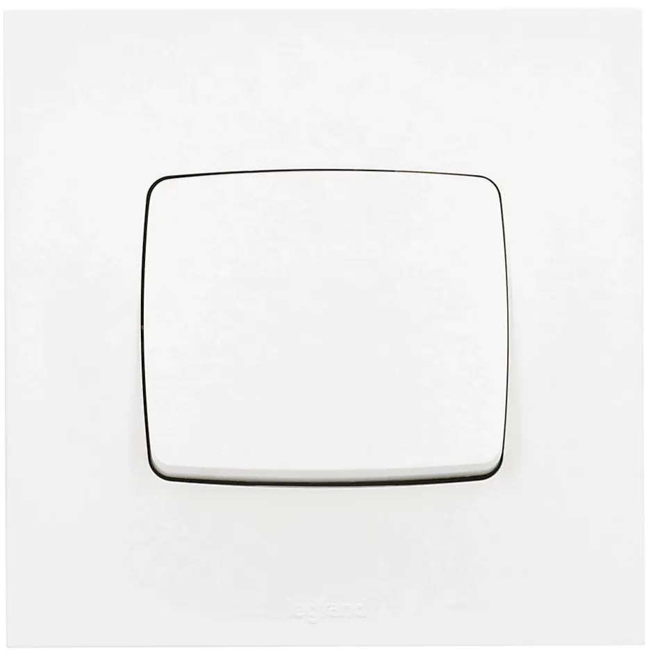 Poussoir Neptune plastique blanc^Legrand