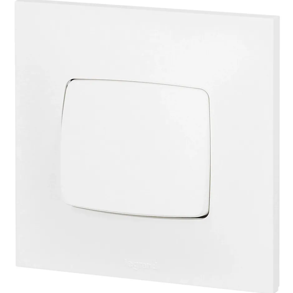 Poussoir Neptune plastique blanc^Legrand