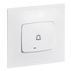 Poussoir lumineux carillon Neptune^Legrand