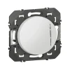 Poussoir simple avec voyant lumineux Dooxie blanc-Legrand Best