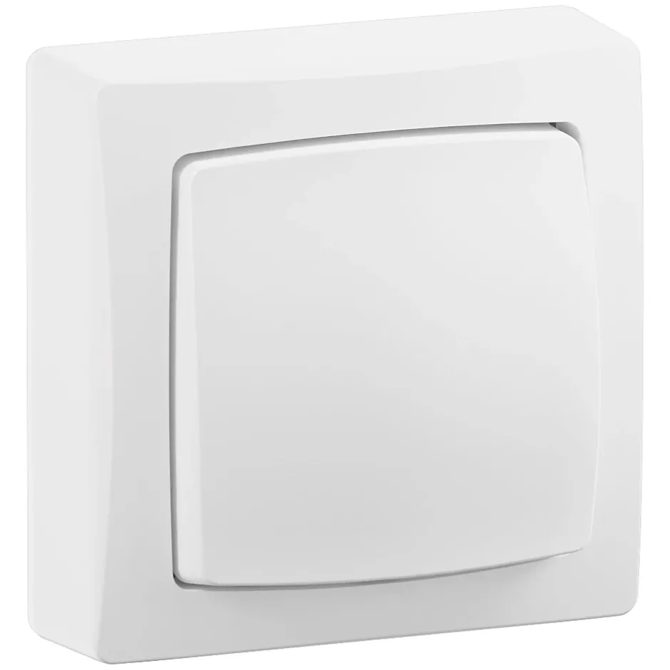 Poussoir simple ALB2310WH blanc montage en saillie 10A 230V-Legrand Clearance