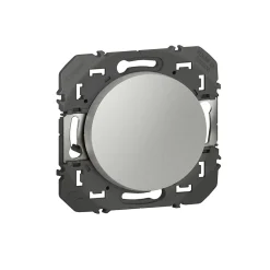 Poussoir simple Dooxie aluminium-Legrand Outlet