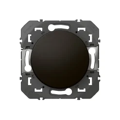 Poussoir simple Dooxie 0 952 64 noir 6A 250V-Legrand Outlet