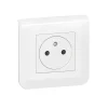 Prise 2 pôles + terre à vis Mosaïc blanc^Legrand Online
