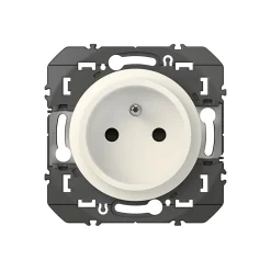 Prise 2 pôles + terre Dooxie easyréno blanc carrée à composer^Legrand Clearance