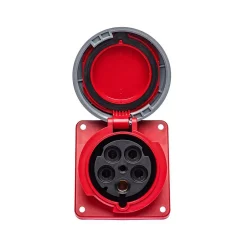 Prise 125a Tétrapolaire 3p+n+t Encastrable - étanche Ip67 -^Ide