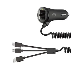 Prise allume cigare 2 ports USB + prises Watt&Co^Watt & Co Clearance