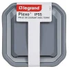 Prise avec clapet Plexo gris à griffes^Legrand Outlet