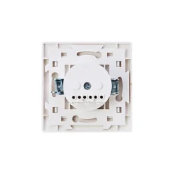 Prise avec terre blanc complet, lot de 5^ New