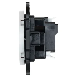 Prise avec terre Espen blanc à composer, lot de 5-Jacobsen