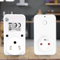 Prise commandable à distance Avec Interrupteur^Fishtec Outlet