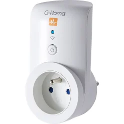 Prise connectée avec contrôle du coût et de la consommation électrique-G-HOMA New