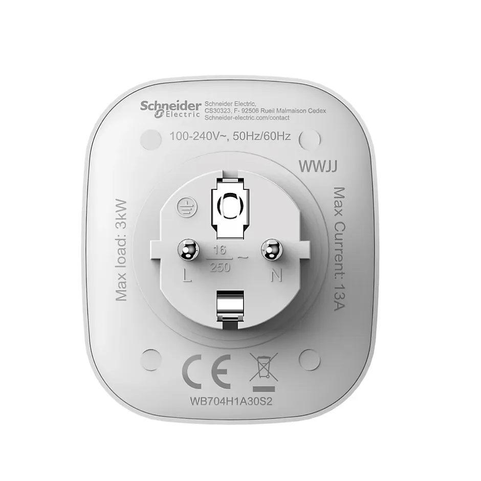 Prise connectée et répéteur Wiser blanc^Schneider Electric New