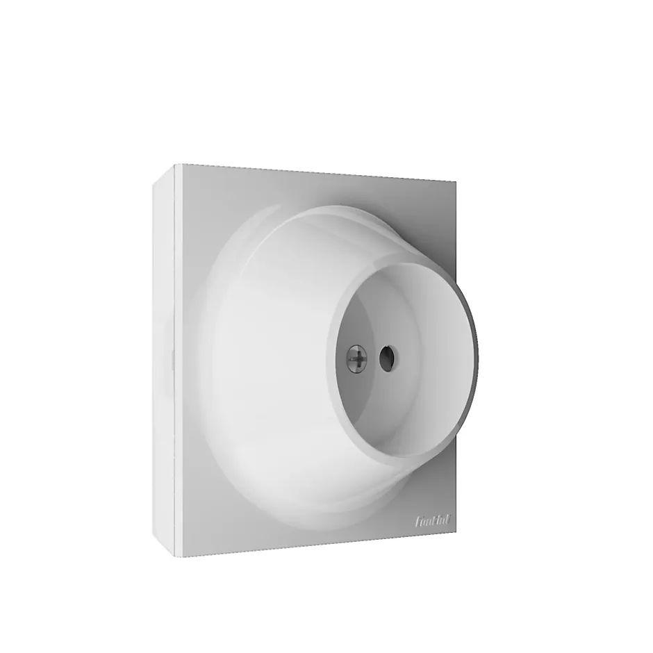 Prise de courant Neo Evo couleur blanc montage en saillie^Fontini Discount