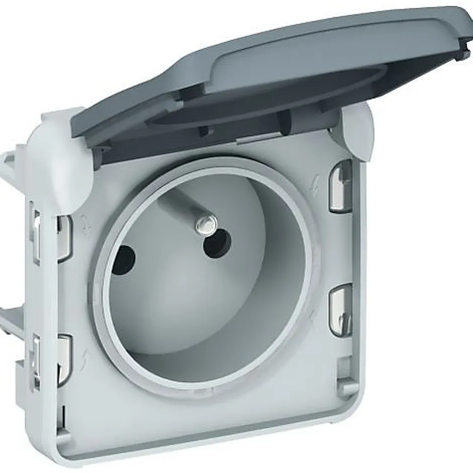 Prise de courant étanche 2P+T PLEXO composable - - 069551-Legrand New
