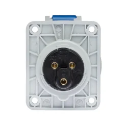 Prise Monophasé 16a 2p+t - Encastrable Sur Coffret - étanche Ip67 --Ide Discount