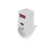 Prise parafoudre 1x16A 3500W 250V - Blanc - On/Off -^Chacon Online