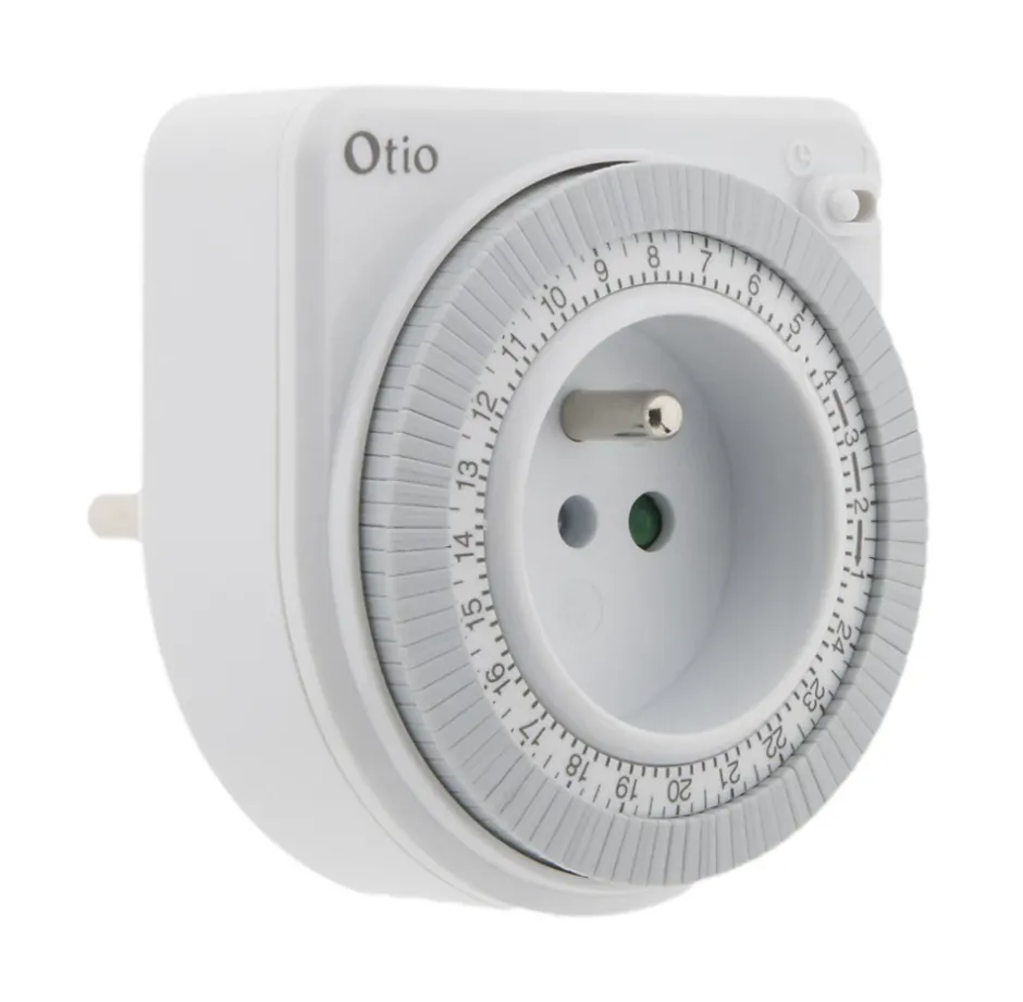 Prise programmable journalière Blanc-Otio Clearance
