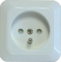 Prise 2P+T en saillie Celesta - blanc --Dio Discount