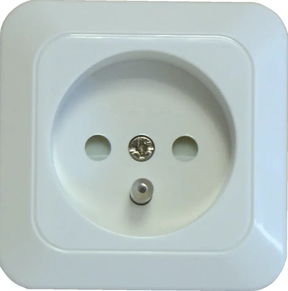 Prise 2P+T en saillie Celesta - blanc --Dio Discount