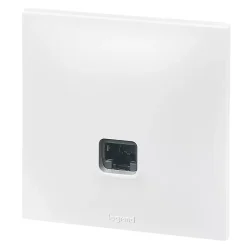 Prise RJ45 CAT6 Neptune Blanc mat^Legrand Hot