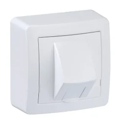 Prise RJ45 complète saillie Alréa blanc^Schneider Electric Best